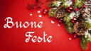 Auguri di Buon Natale e felice anno nuovo